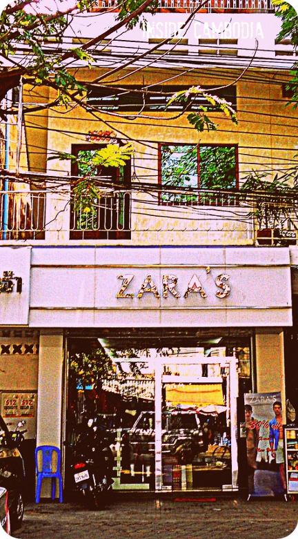 apad pseudo zara boutique in Phnom Penh